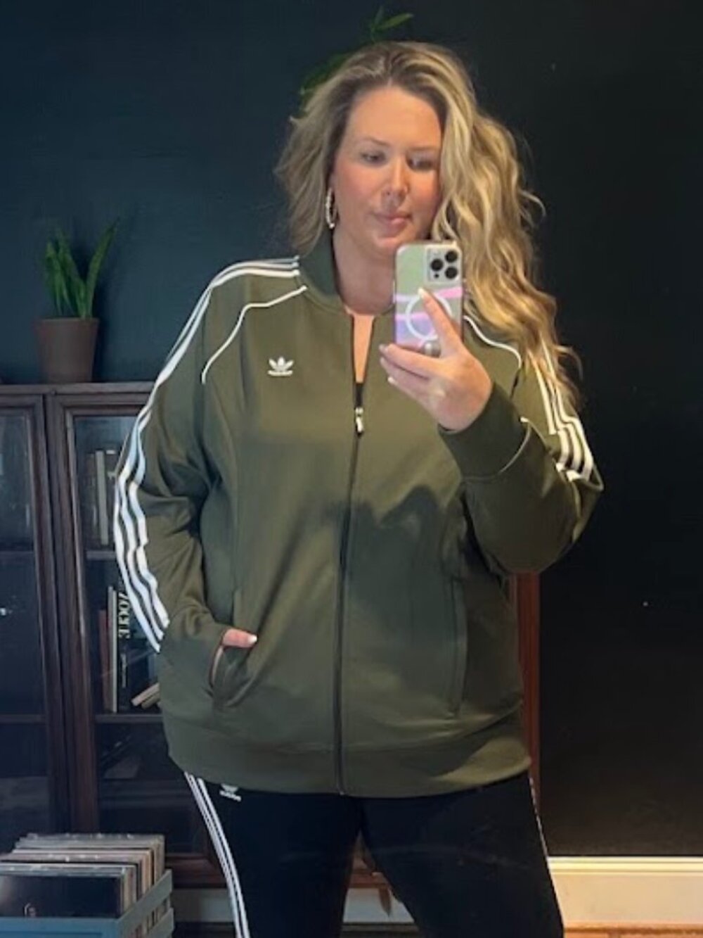 Adidas Classic Zip Up Jacket